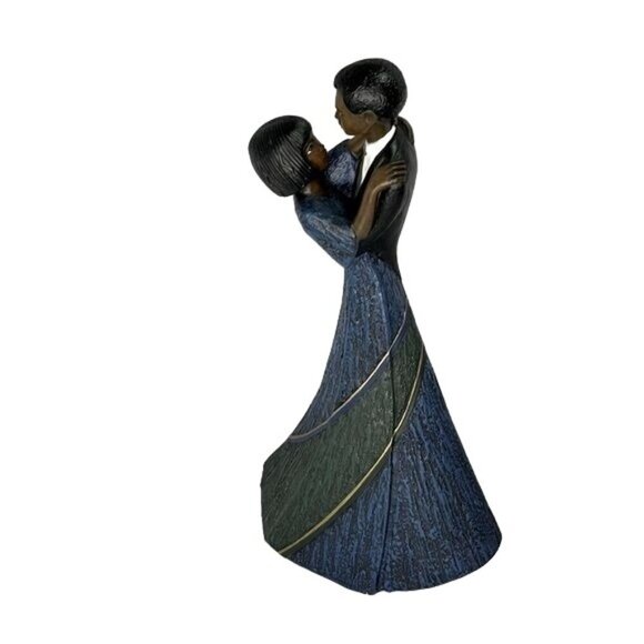 Mahogany Princess “IN HARMONY” 1997 Couple Figurine Vintage Hallmark Enesco - Picture 1 of 12